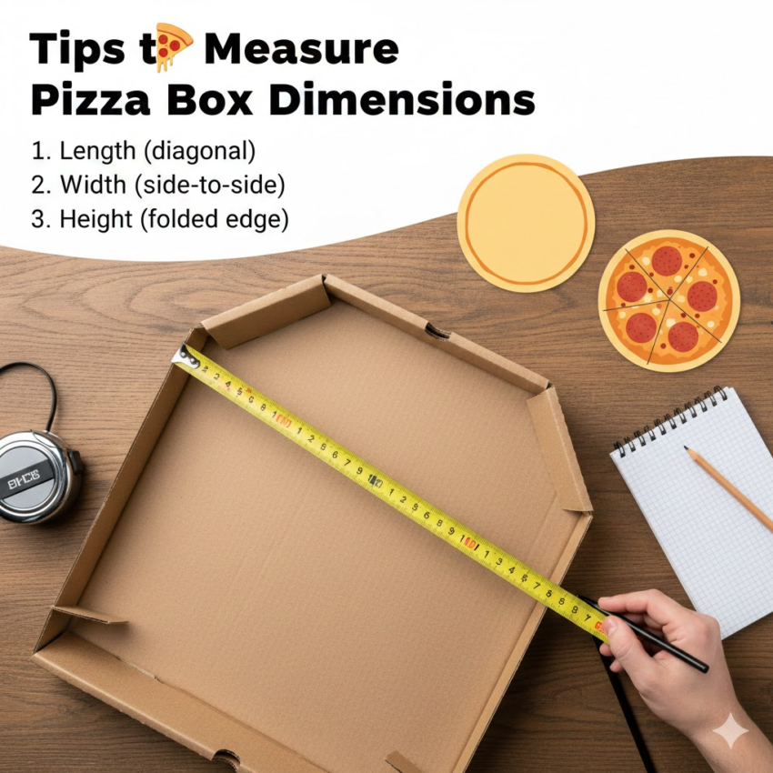 pizza box dimensions