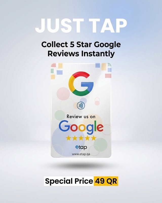Google review NFC card